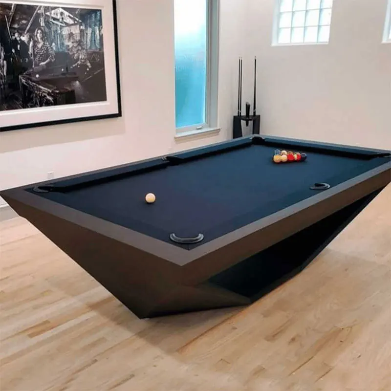 Indoor Commercial Billiards American Billiard Room Billiard Table Standard Solid Wood Case Table
