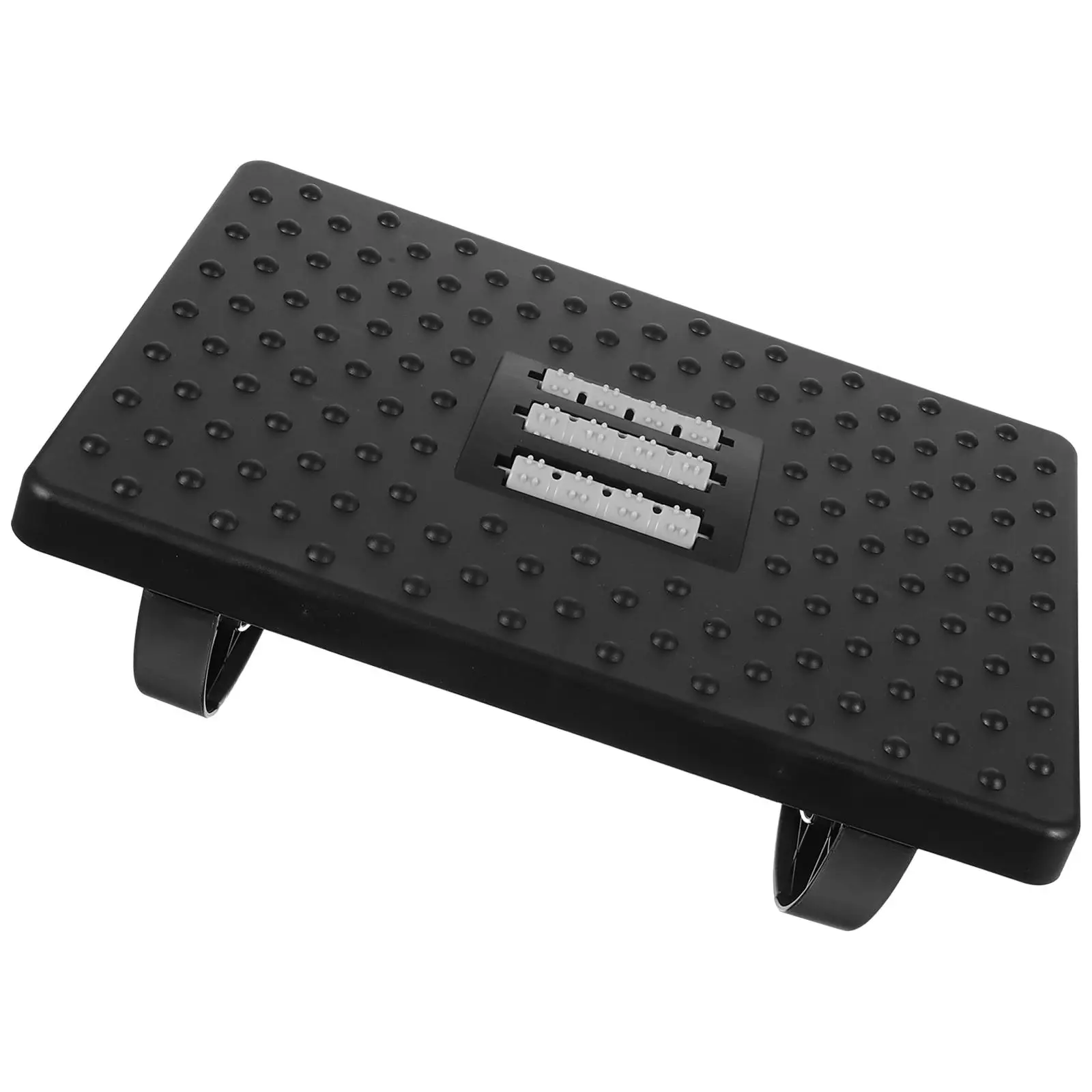

Black Rocking Footstool under Desk Non Slip Bottom Office Home Children Sofa Adjustable Feet Rest Stool Comfortable Support Bath