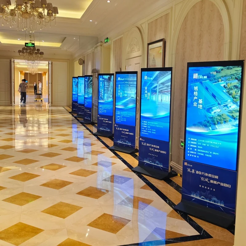 

P2.5 Full-color Foldable Poster Screen, Mirror-Faced Floor-standing LED Advertising Machine, Mobile Display Screen (customized)