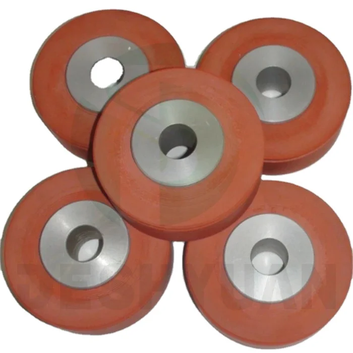 Tough Durable Silicone Rubber Wheel with Good Resilience and Abrasion Resistance for Mechanical Transmission Parts