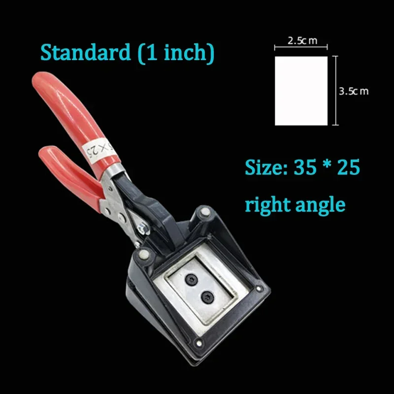 Handheld Image Cutter 1 Inch / 2 Inch Photo Id Cutting Pliers Paper Cutting Machine Photo Trimming Cutting Pliers Office Tools