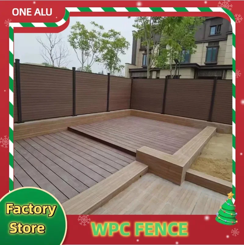 Verified Factory Design Aluminum Fence Panels Outdoor Aluminum  Garden Fencing Privacy Protect  Courtyard  For Villa