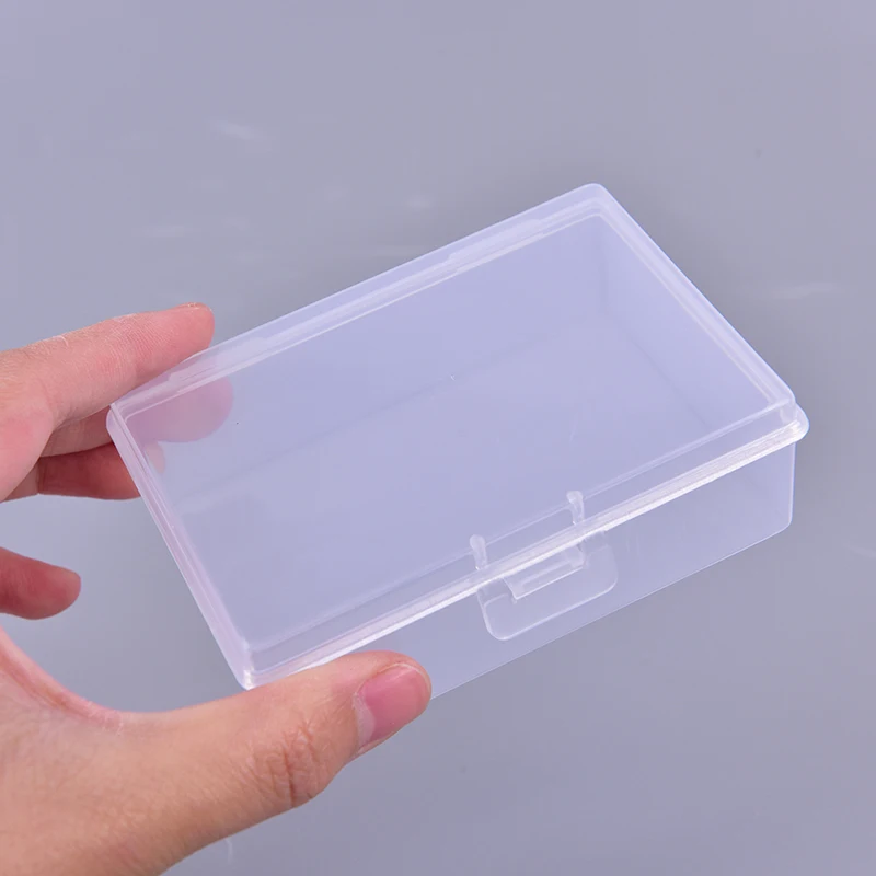 2pcs/set Transparent Plastic Boxes Playing Cards Container Storage Poker Case