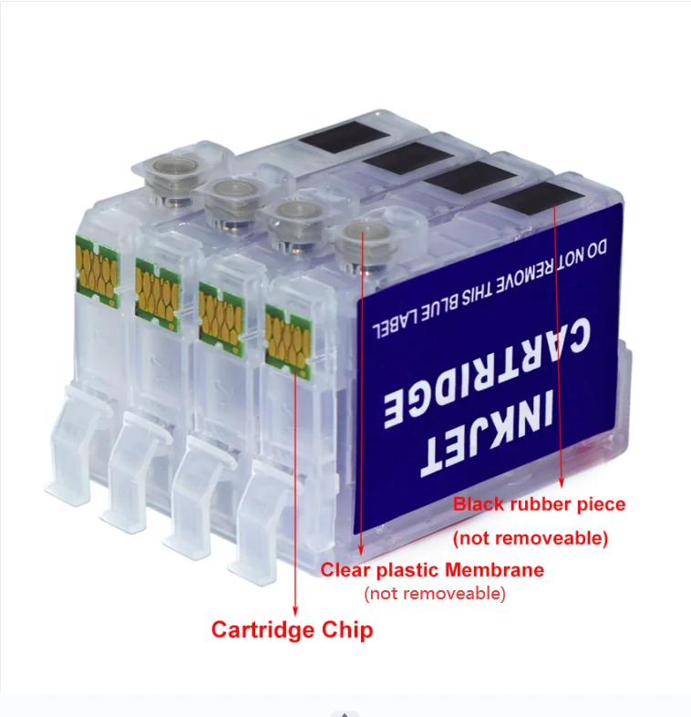 Imagem -05 - Recarga o Cartucho de Tinta para Epson Xp5200 Xp-5205 Wf2960 Wf-2965 com Chip de Reinicialização Automática Europeu 503 503xl