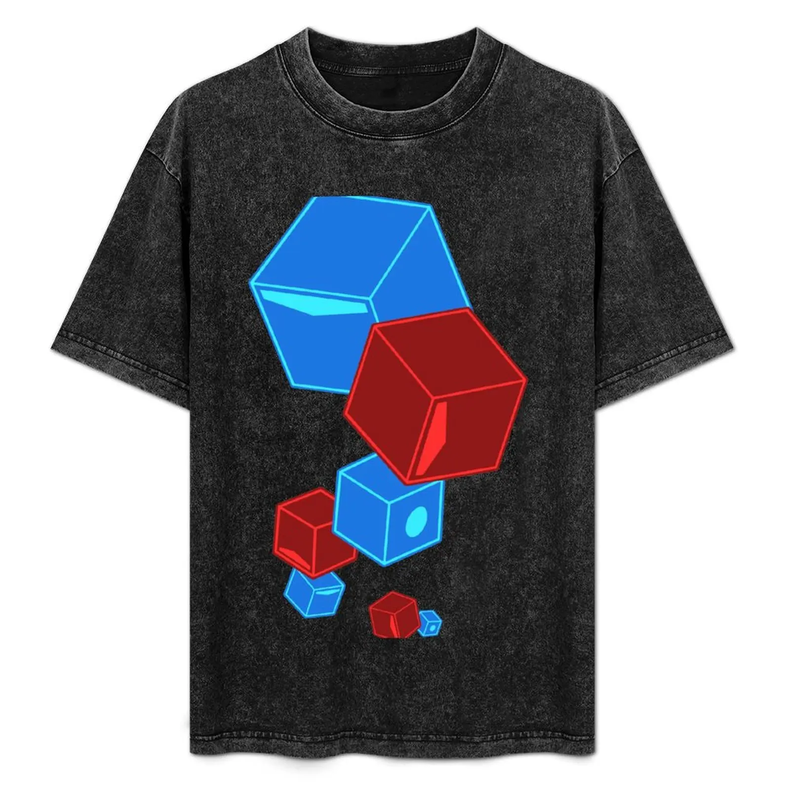 

Beat Saber - Floatin' Blocks - SOLID - White v2 T-Shirt Novelty Graphic Tee Shirt