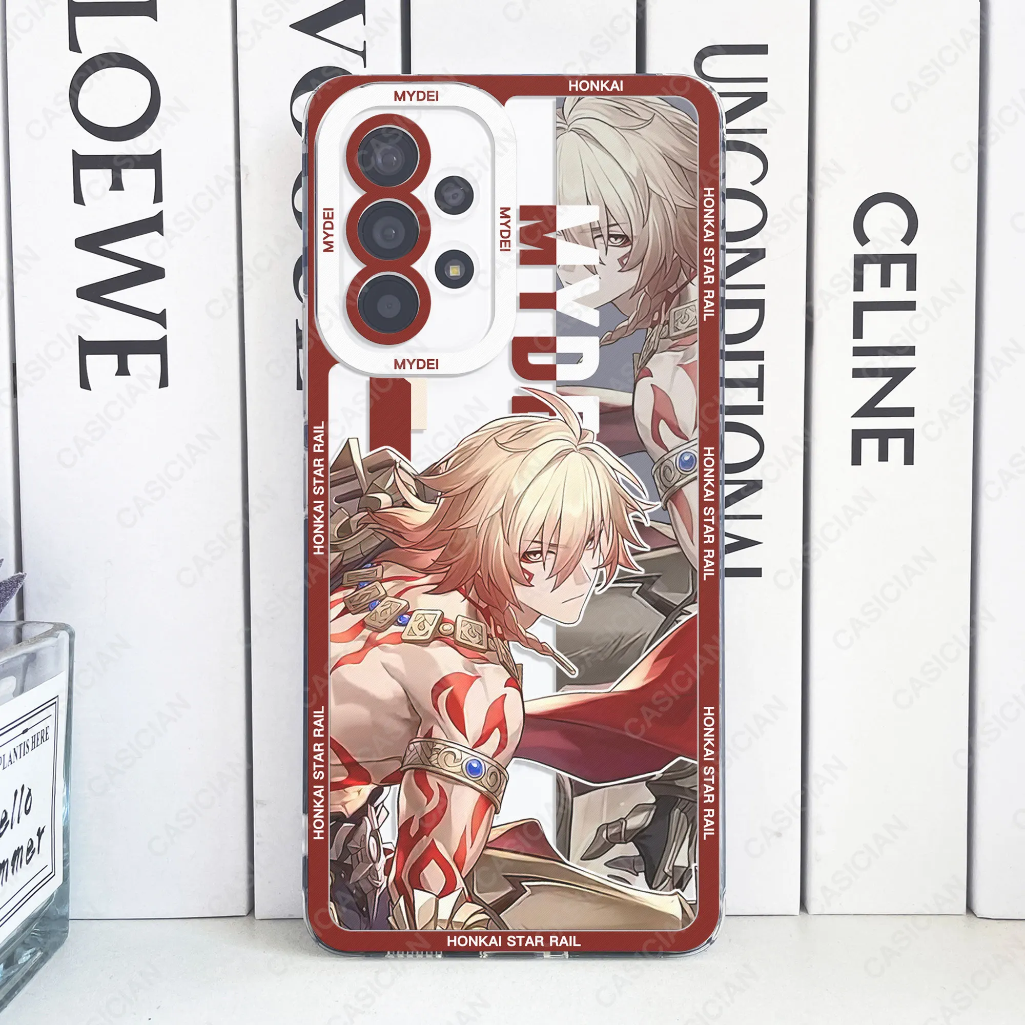 Anime Honkai Star Rail Phone Case For Samsung A36 A26 A56 A16 A06 A55 A35 A25 A15 A05 A54 A34 A24 A14 A13 A53 A33 Clear TPU - náhled 2
