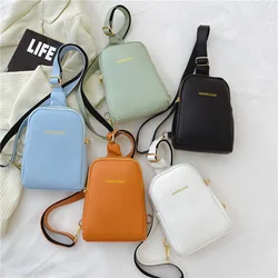 Fashion Sling PU Leather Shoulder Handbags Bags Chest Waist Pack for Travel Crossbody Messenger Bags for Women