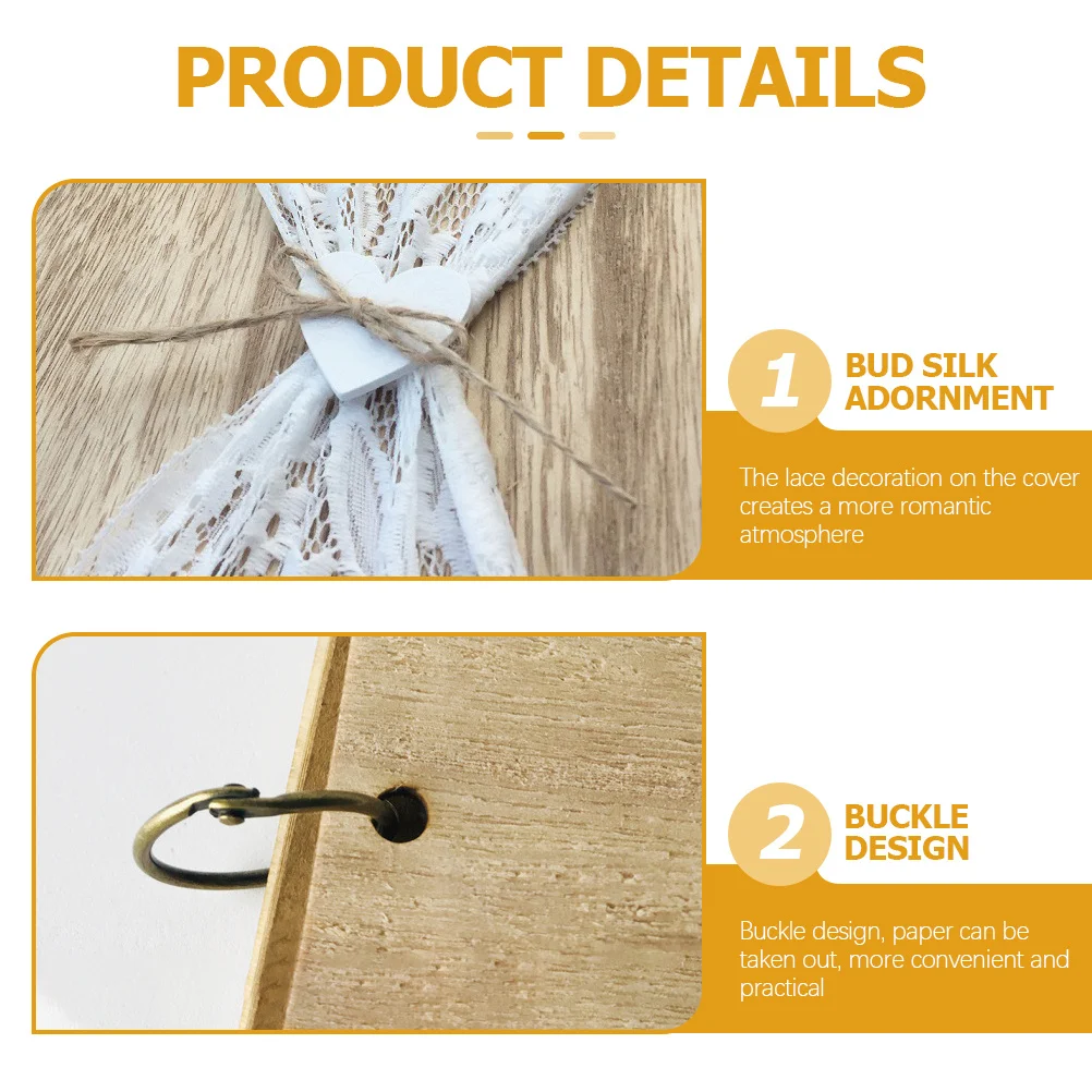 

Guest Wooden Sign Signature Record Wedding Supplies Bridal Shower Gift Engagement Guest Book Wooden Wedding Message