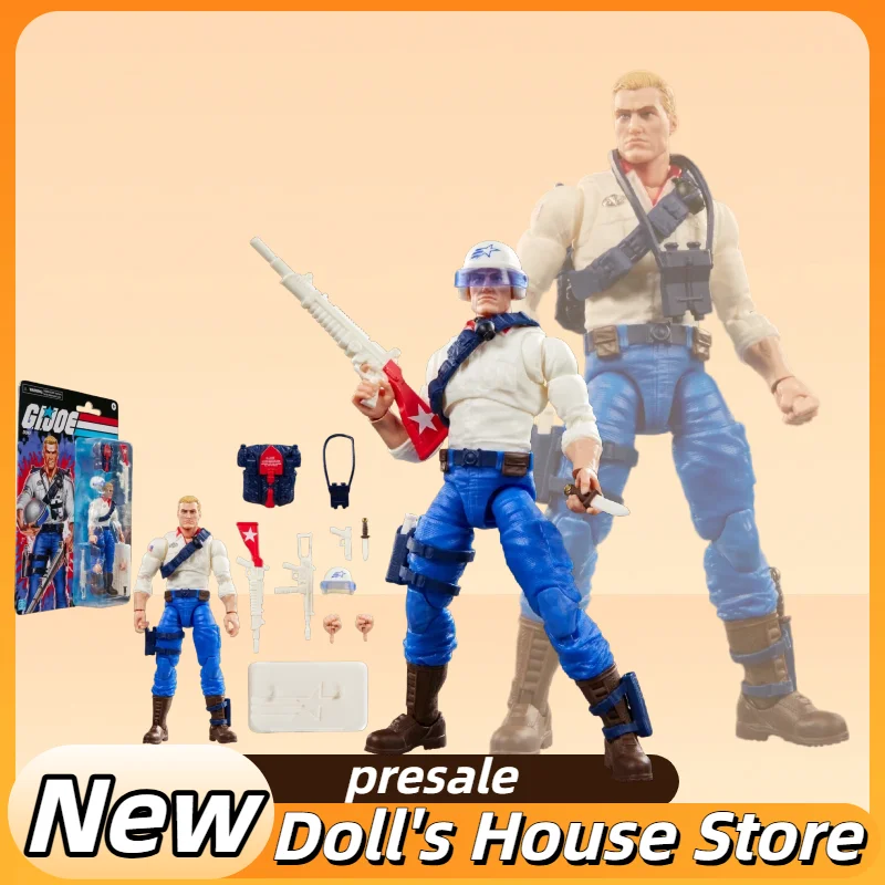 

Новый предзаказ G.I. Коллекционная фигурка Joe GI Joe Classified Retro Cardback USA Duke 250th Exclusive, модель для хобби, подарок