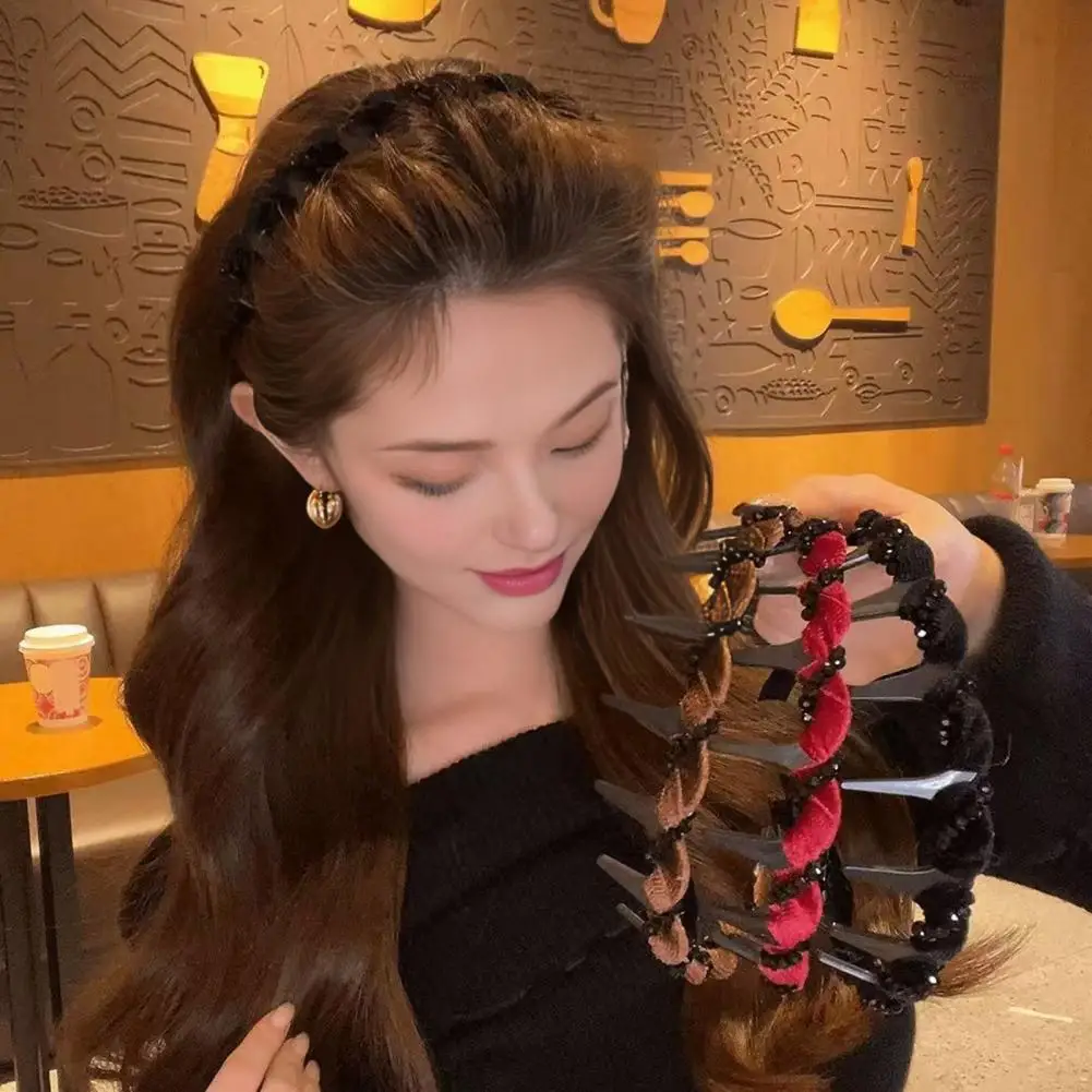إكسسوار شعر الزفاف، ربطة شعر على شكل جمجمة عالية من حجر الراين، مجموعة ربطات شعر أنيقة من حجر الراين للنساء، شعر زفاف عتيق للفتيات