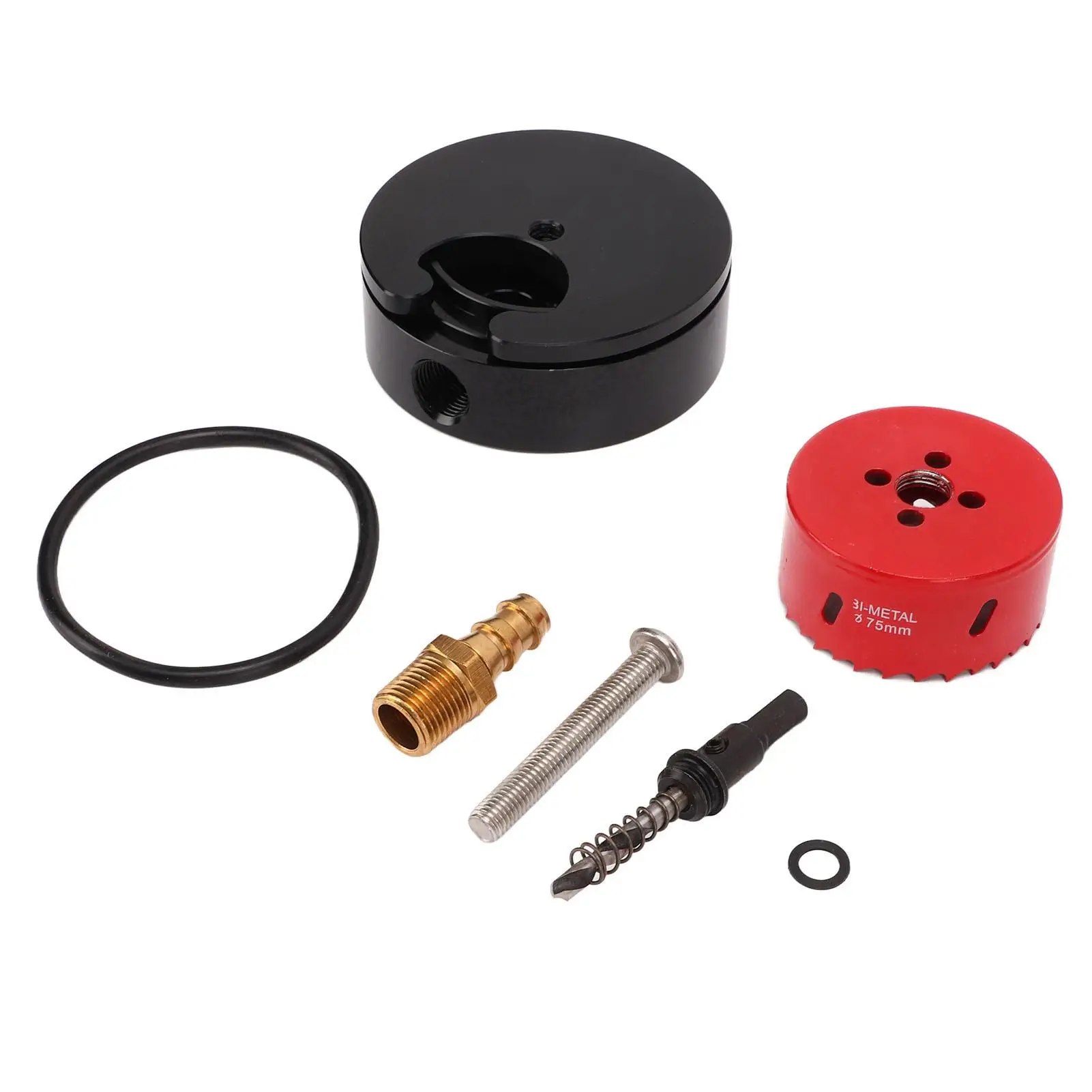 

Tank Container Sump Kit Tank Sump Kit Durable Easy Installation Anti Deformation Aluminum Alloy Single Port for car