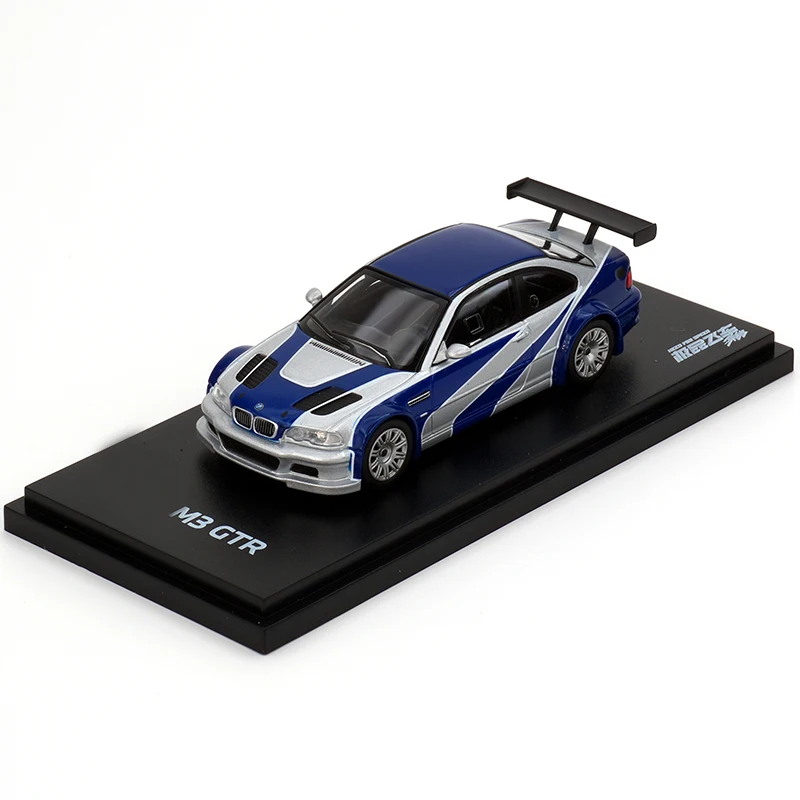 AR MJ In Stock 1:64 E46 M3 GTR Diecast Diorama Car Model Collection Miniature Toys image 3