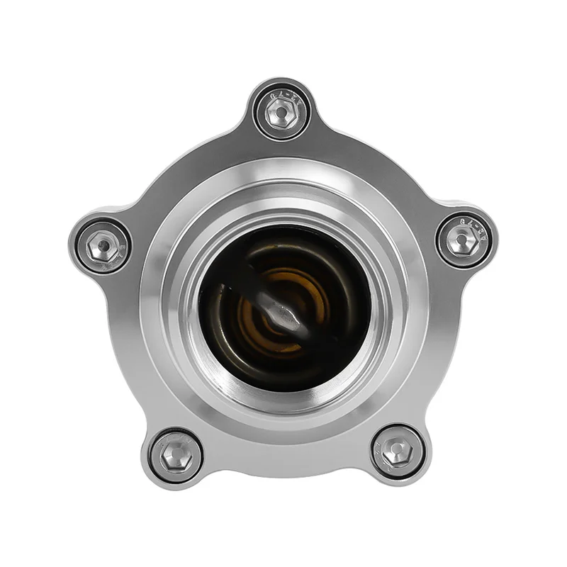 Billet-Aluminium-Inline-Thermostatgehäuse mit Sensoranschluss für 1-1/2" (38mm) Kühlerschlauch -16AN Universelle Motorkühlungs-Umrüstung – Detail 2