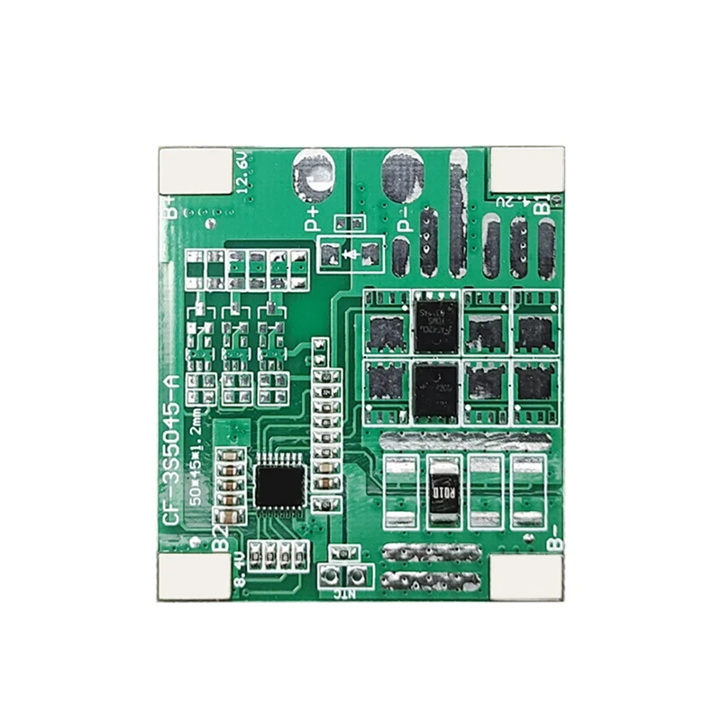 

Защитная плата 3S 12,6 в 6 А, защитная плата зарядного устройства литий-ионного аккумулятора 18650 для электроинструментов, защитный модуль