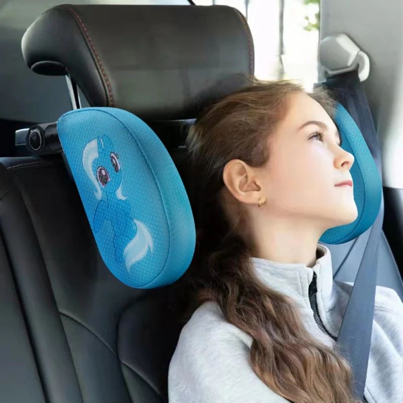 

Universal Car Cartoon Neck Pillow Breathable Car Seat Headrest Pillow Car Interior Accessories