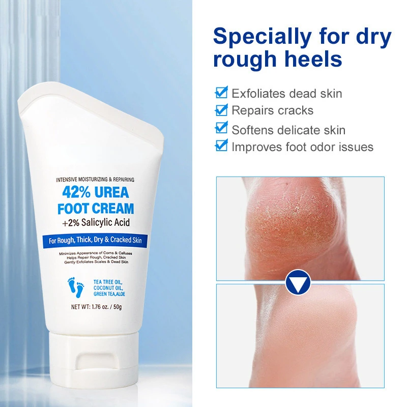 Foot Care Cream Autumn Winter Exfoliation Dead Skin Removal Crack Repair Cream Treating Moisturizing Hand Foot Skincare Masks