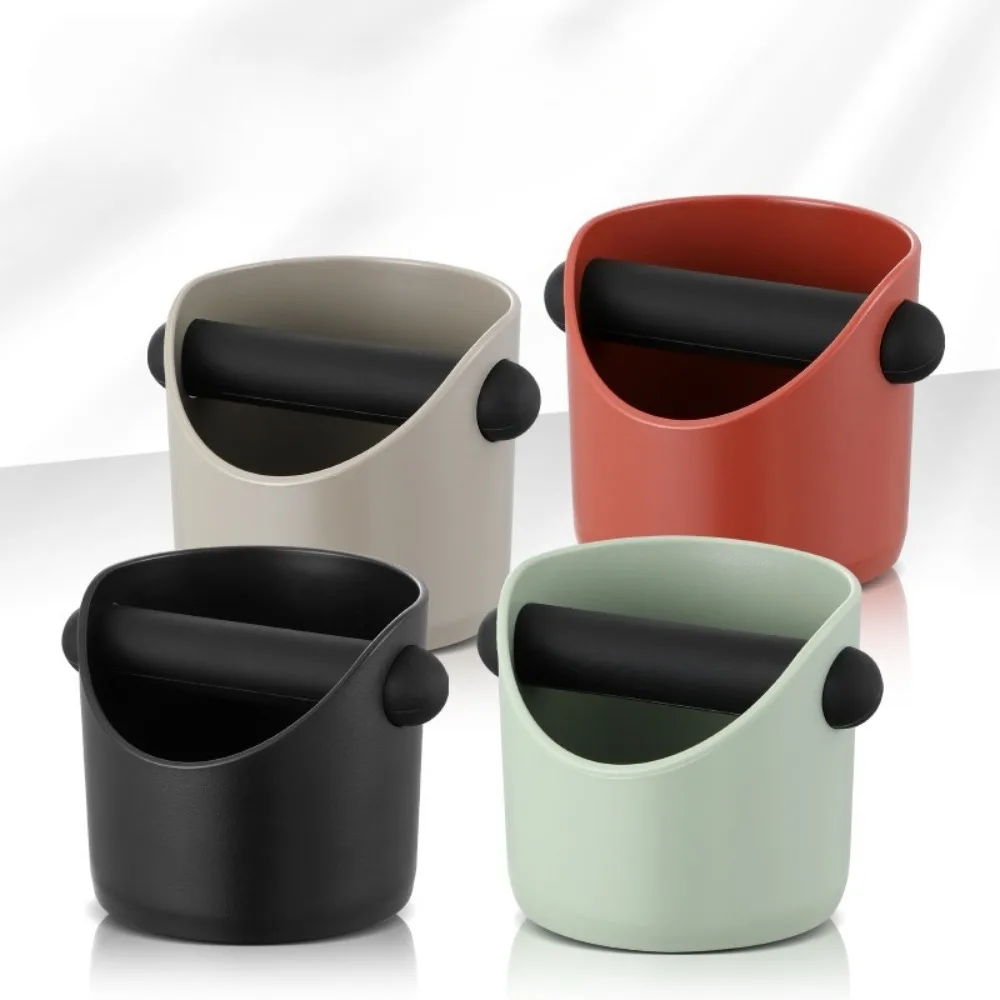 Semi Automatic Coffee Machine, Mini Powder Residue Bucket, Tapping Box, Thickened Plastic Circular Bucket, Storage Tool