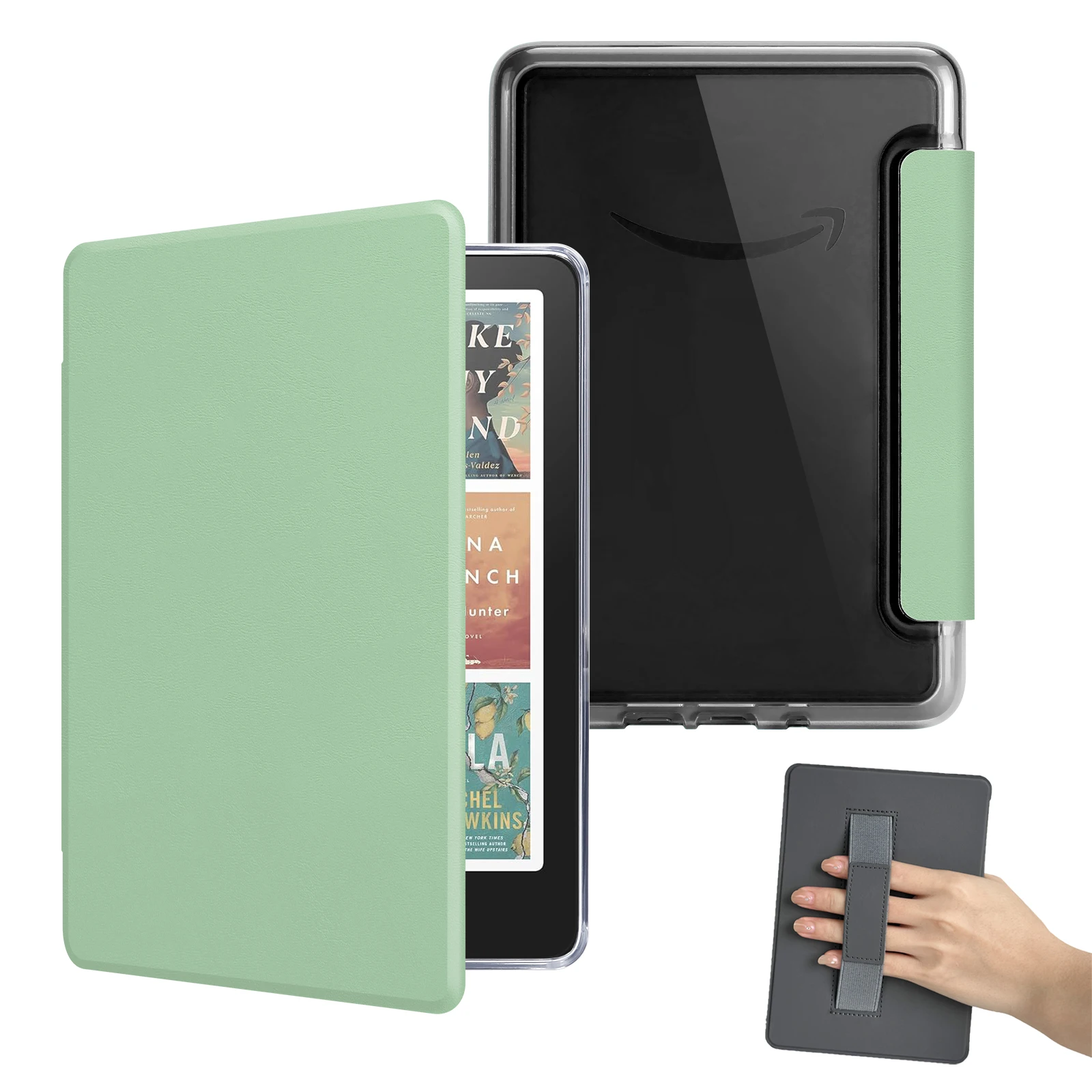 Acrylic Kindle Case with Hand Strap for 6.8