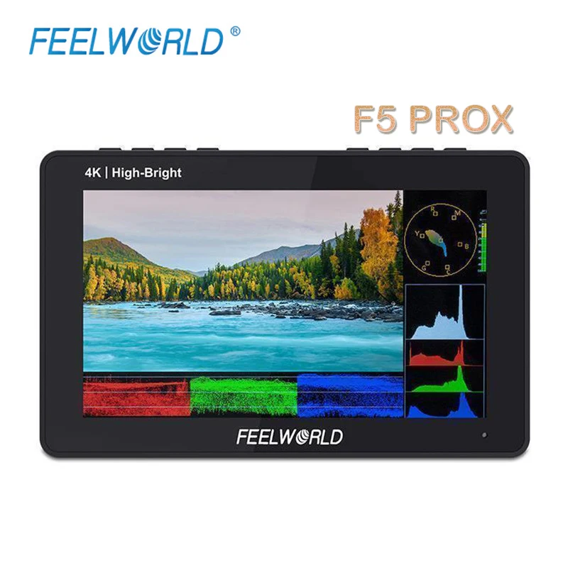 

FEELWORLD F5 Prox 5.5 Inch 1600nit High Bright DSLR Camera Field Monitor Touchscreen