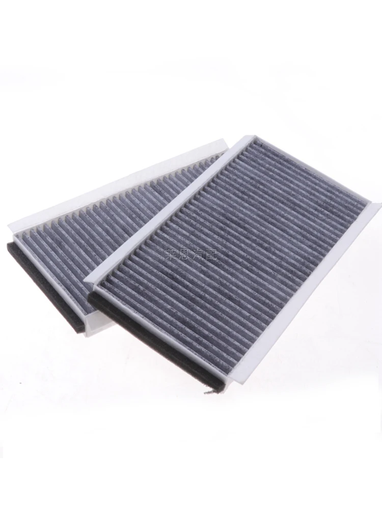 1Pair Cabin Air Filter For BMW 5 6 E60 E61 E63 E64 520d 523i 525i 530d 535d 545i 550i 630i 635d 650i 64319171858 64316935823