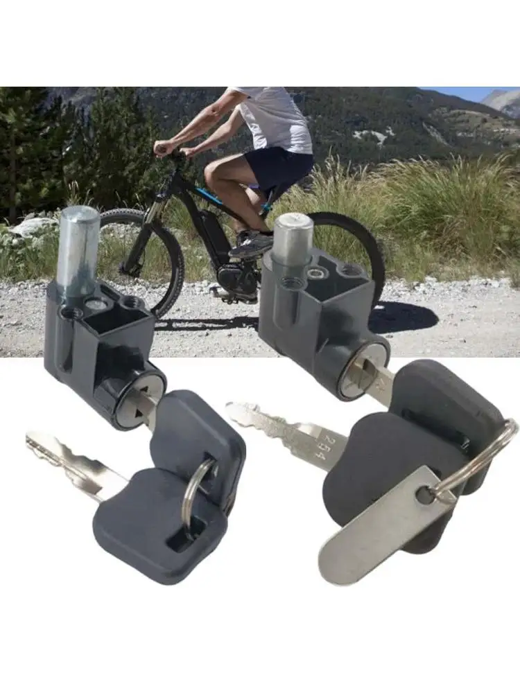 AliExpress 1x Lock Electric Bicycle Lock For Hailong Battery Case Power Lock & Key For Hailong 1 Battery Case 1-2 Battery Accessories