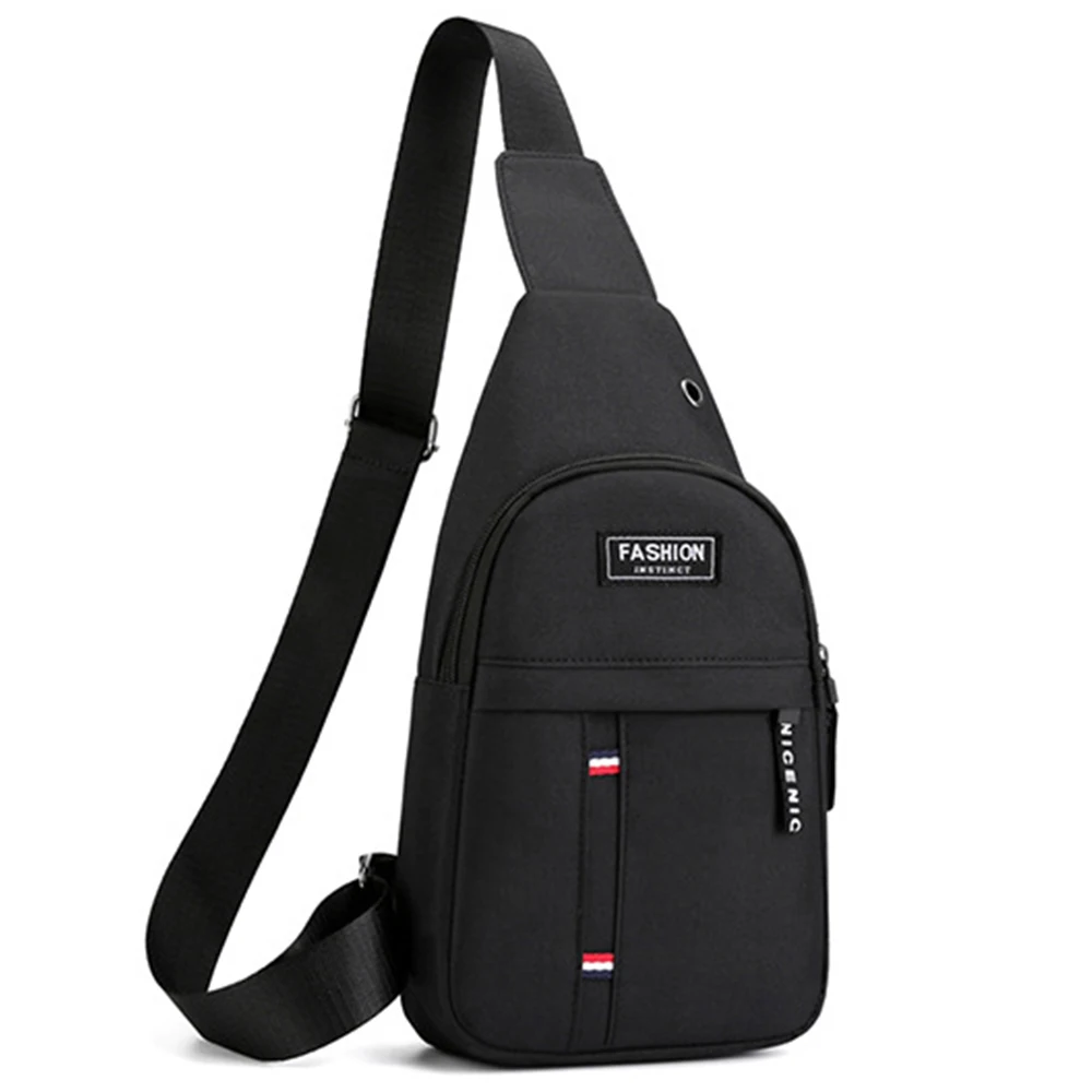 

Men Fashion Multifunction Shoulder Bag Crossbody Bag On Shoulder Travel Sling Bag Pack Messenger Pack Chest Bag For Male