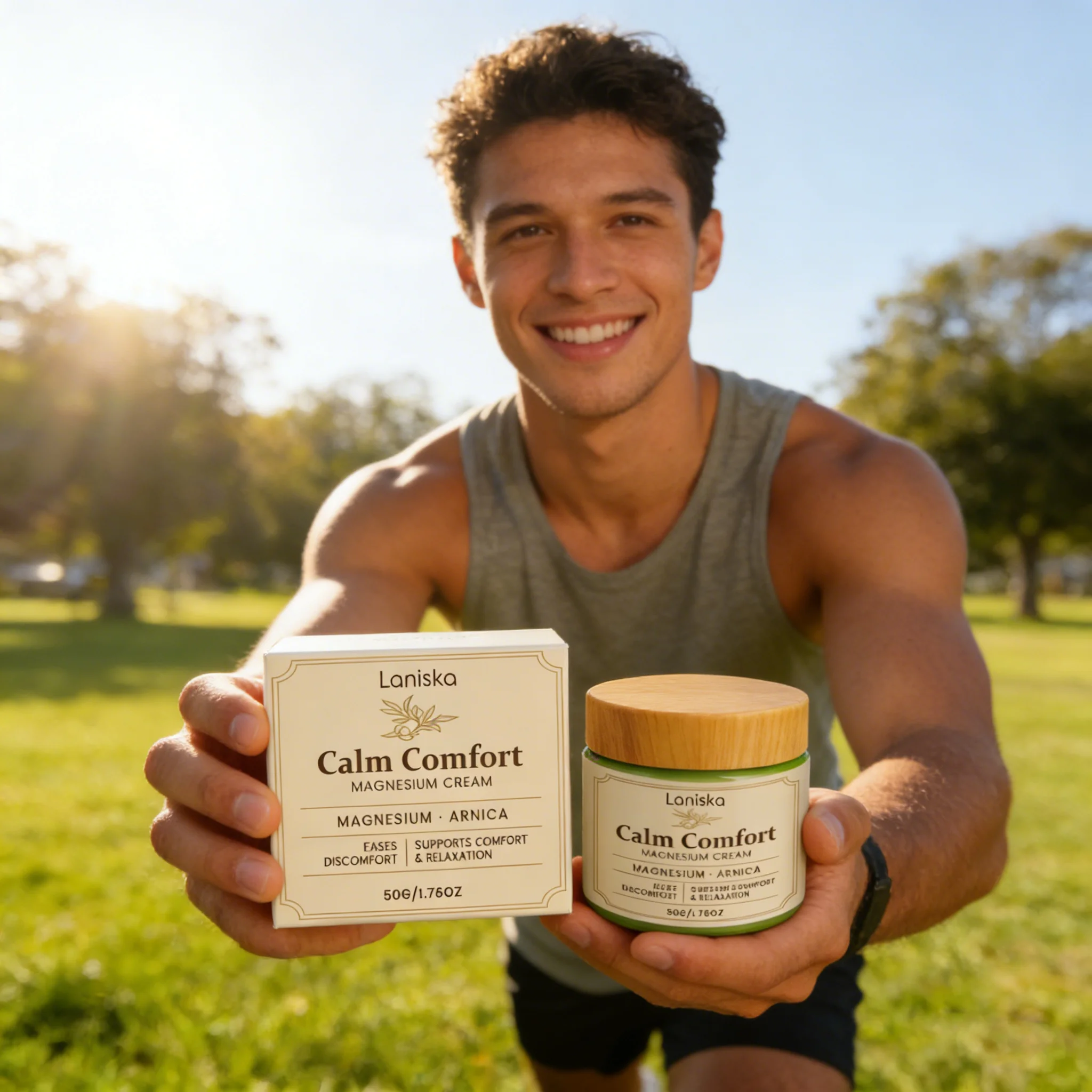 

LANISKA Joint Relief Cream Hydrate Relieve Soreness Improve Fatigue Suitable for All Skin Types Reduce Swelling Joint Care Cream