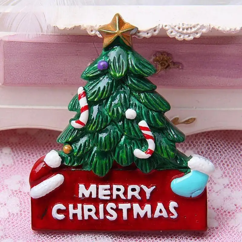 Kerstauto koelkaststickers Santa Rendier Sticker Y08E