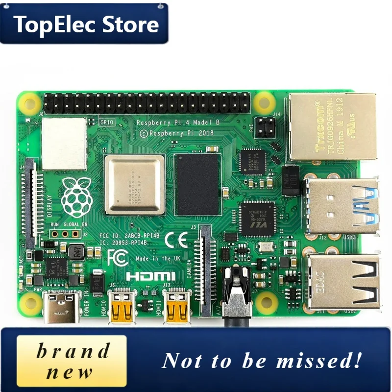TopElec Raspberry Pi 4 Model B 2GB RAM, Completely Upgraded