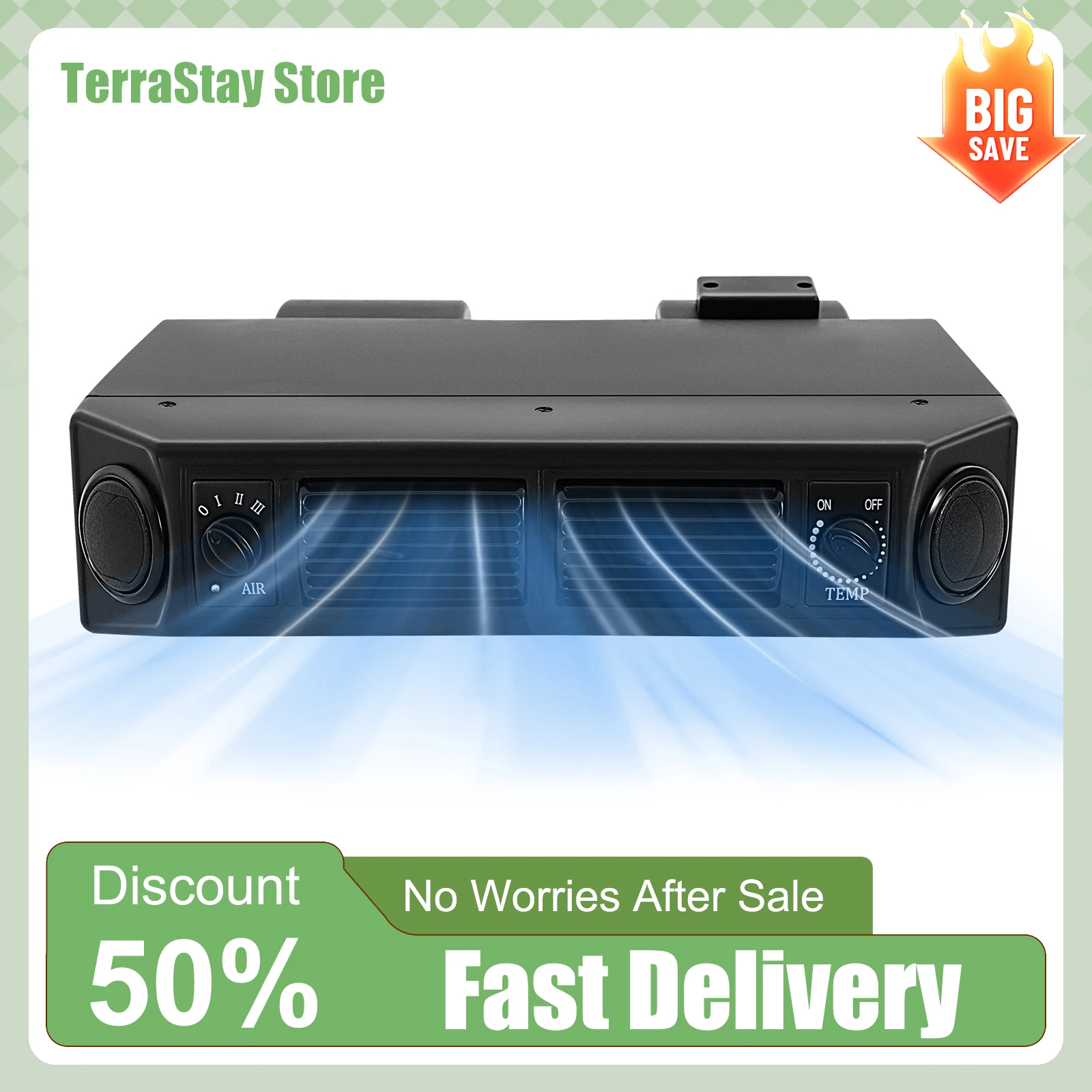 에어컨 증발기 3640kcal/H 냉각 3단계 3-8 ° C 조정 65dB 저소음 간편 세척 680m³/H 공기량