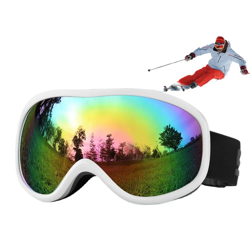 Ski Goggles Double Layers UV400 Anti-fog Big Ski Mask Glasses Skiing Snow Men Women Snowboard Goggles Skiing Sunglasses Eyewear