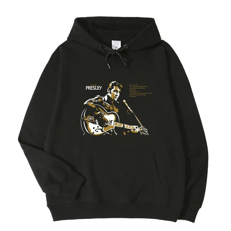 

E-Elvis Presley Hoodie Unisex Long Sleeve