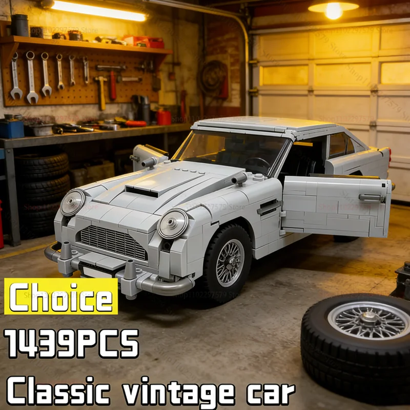 2026 NEW 1439PCS Vehicle Building Blocks Set Creative DIY Car Kit Collectible Technical Series Construction for Kids Adults Toys
