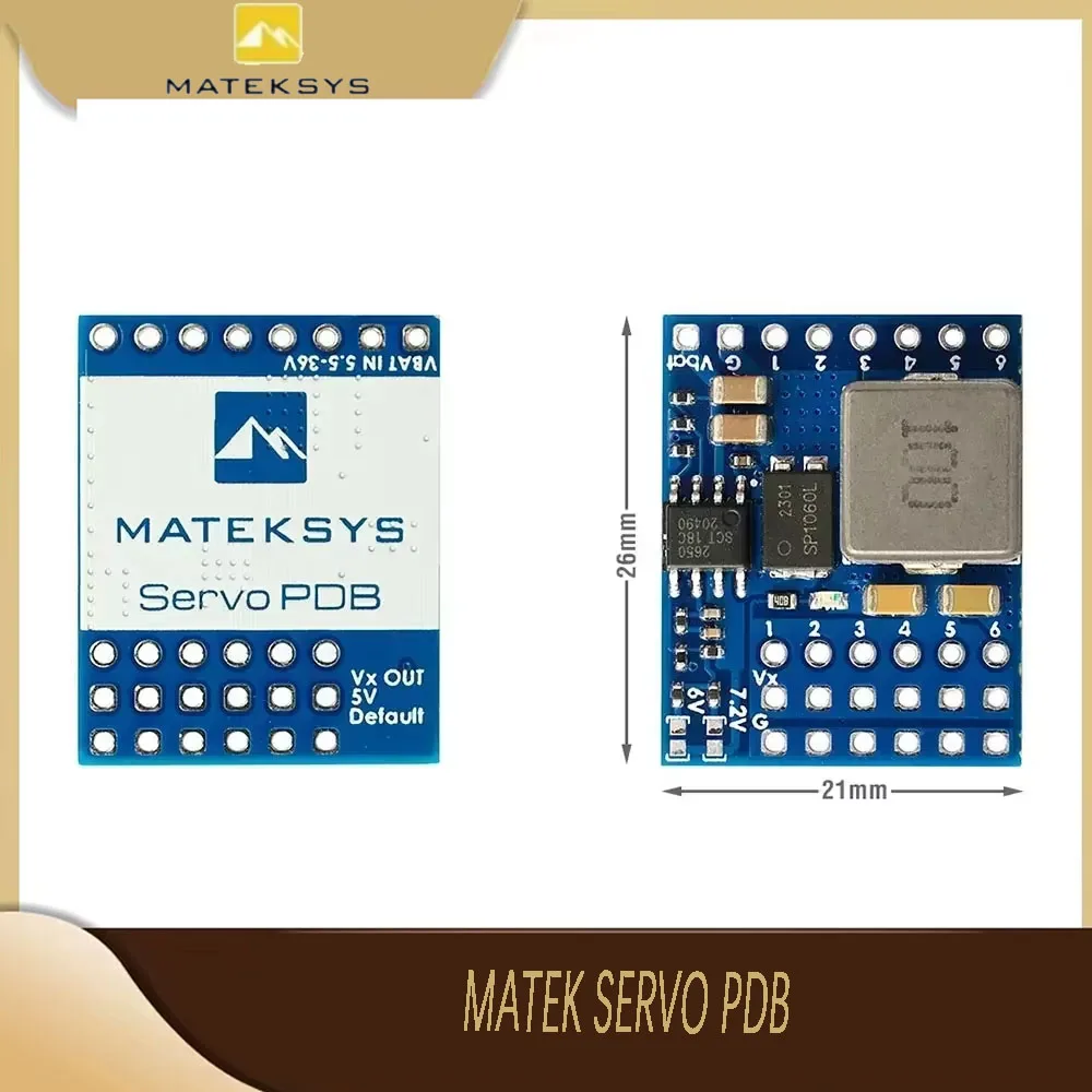 

Адаптер MATEK CAN-L4-PWM DroneCAN к PWM ArduPilot, совместимый с DShot, совместимый для Servos ESC, энтузиастов дрона своими руками