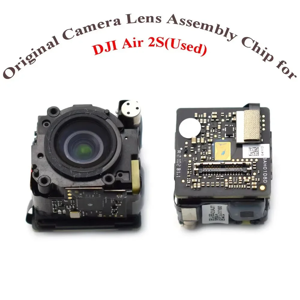 Cámara con estabilizador de imagen Air 2S original, conjunto de lente de cámara Hasselblad, chip de repuesto para el dron DJI Mavic Air 2S (casi nuevo).