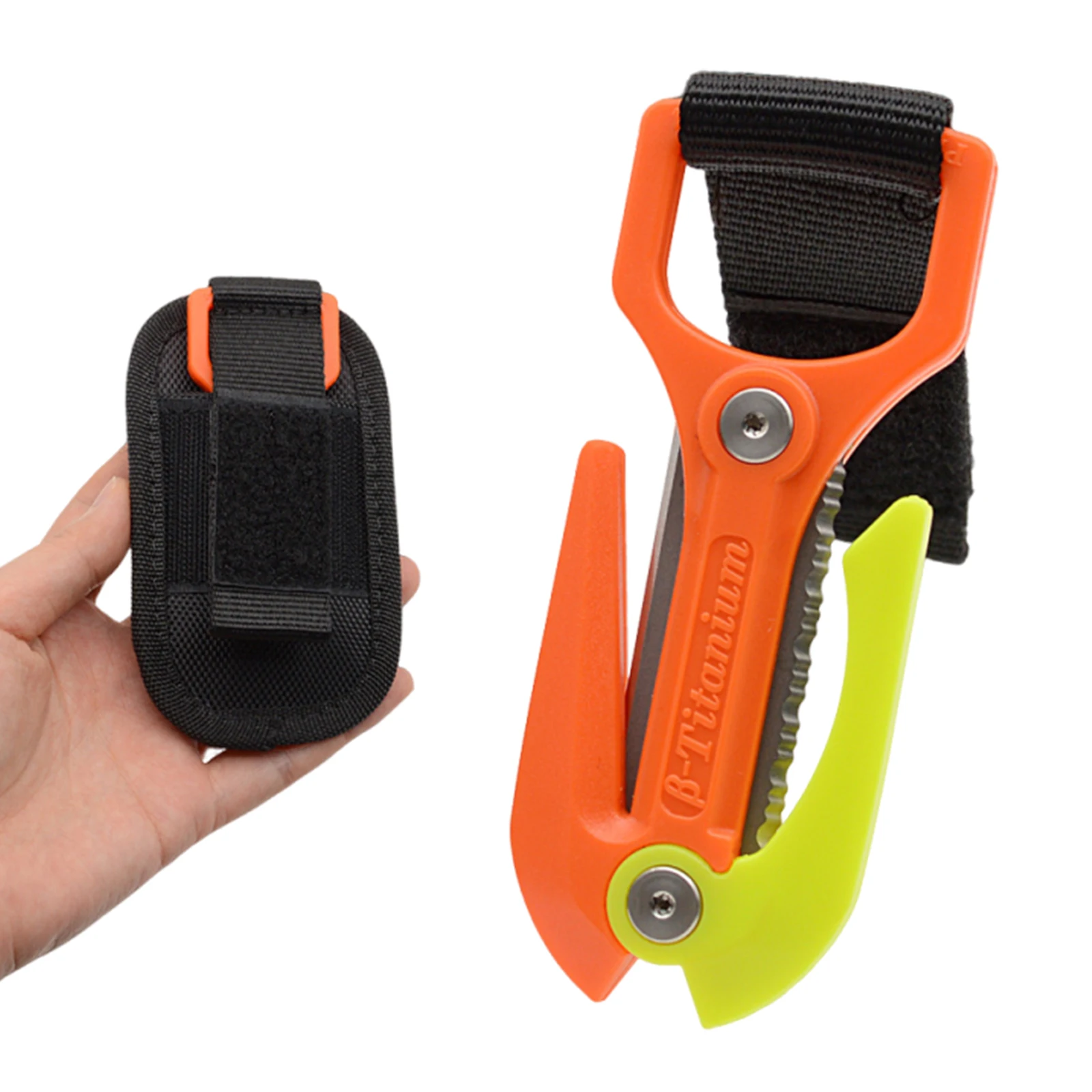 Dual-Purpose Titanium Alloy Di - đánh giá và giá Dive Knife Titanium