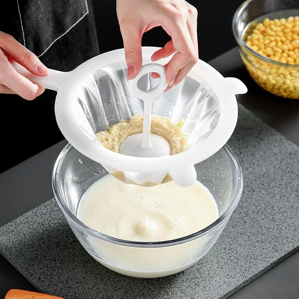 100/300-Count Ultra Fine Mesh Filter| Reusable Hanging Sieve for Home Brewing, Kitchen, Juice and Flour Straining