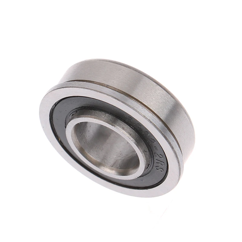 1pc F6202 Wheelbarrow Bearing 16*35*11 mm For Push Truck Garden Trolley Garden Cart Wheel Flange Ball Bearings Accessories