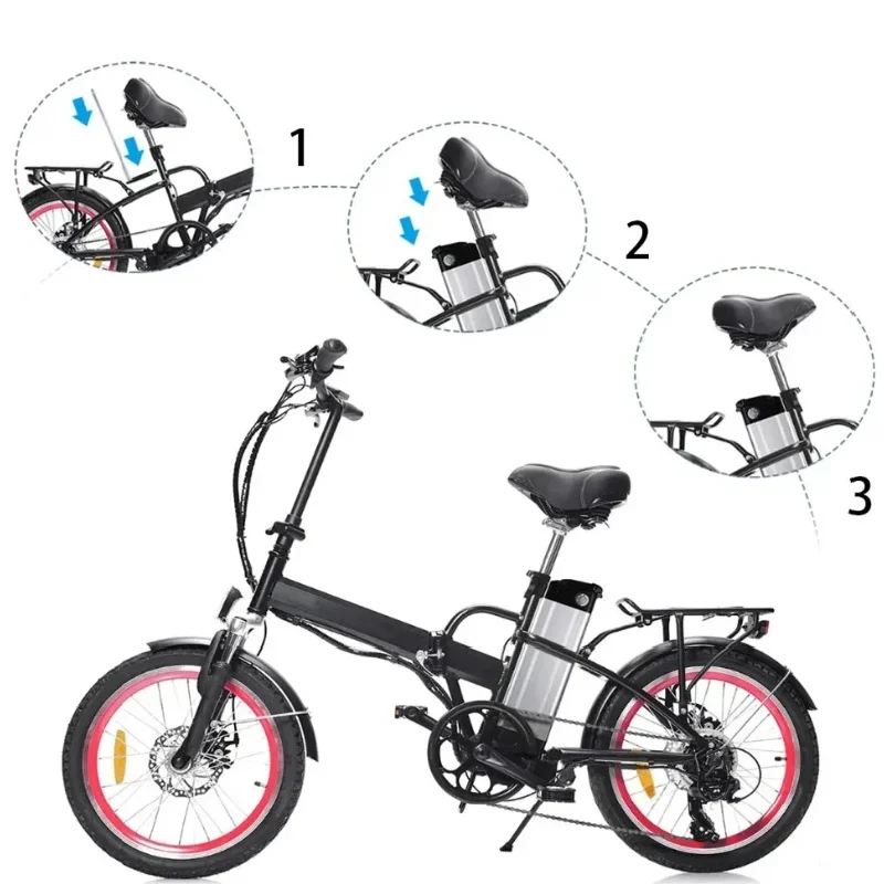 Haiba-リチウムイオン電池,ポータブル,hengmilo mx20用の大容量,36v,10ah,10000mah