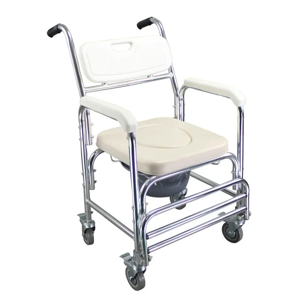 2025/Lightweight foldableand movable multifunctional toilet chair