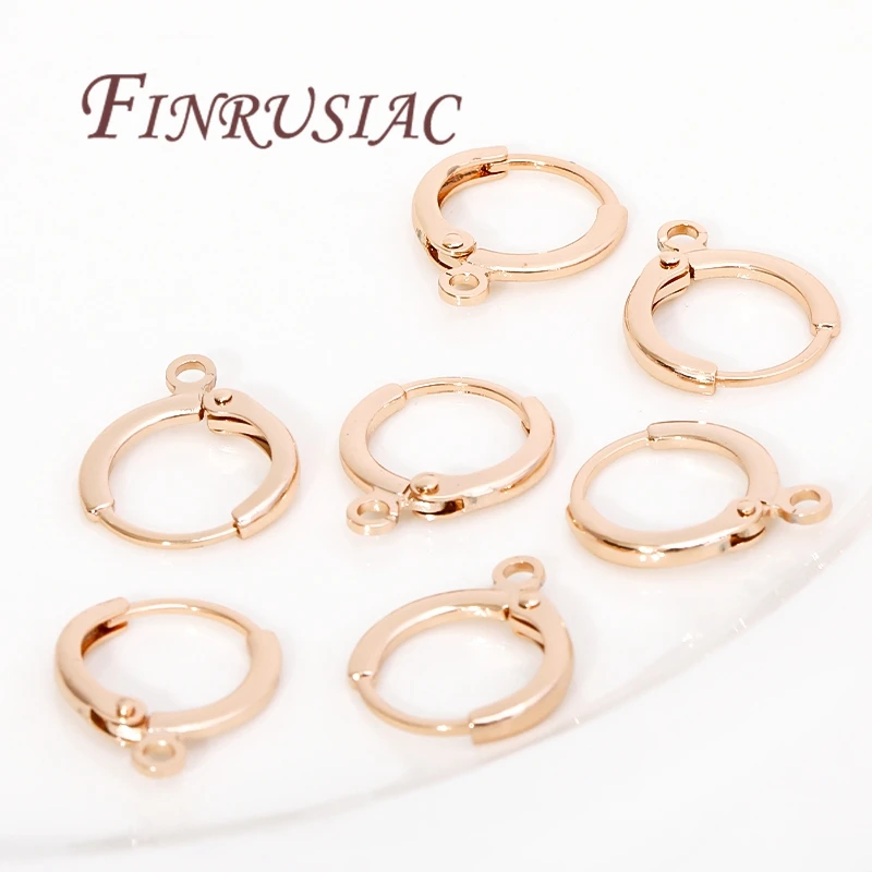 10pcs Hypoallergenic Earring Hooks,Gold Plated Earrings,Earwires,Fasteners Earring,DIY Jewelry Making Accessories image 5