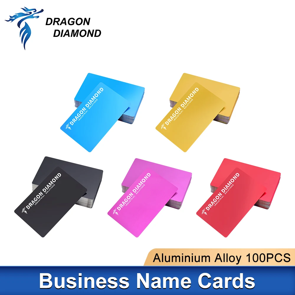 Fiber Marking Business Name Aluminium Cards Alloy Metal Sheet Marking Testing Material for Laser Marking Machine
