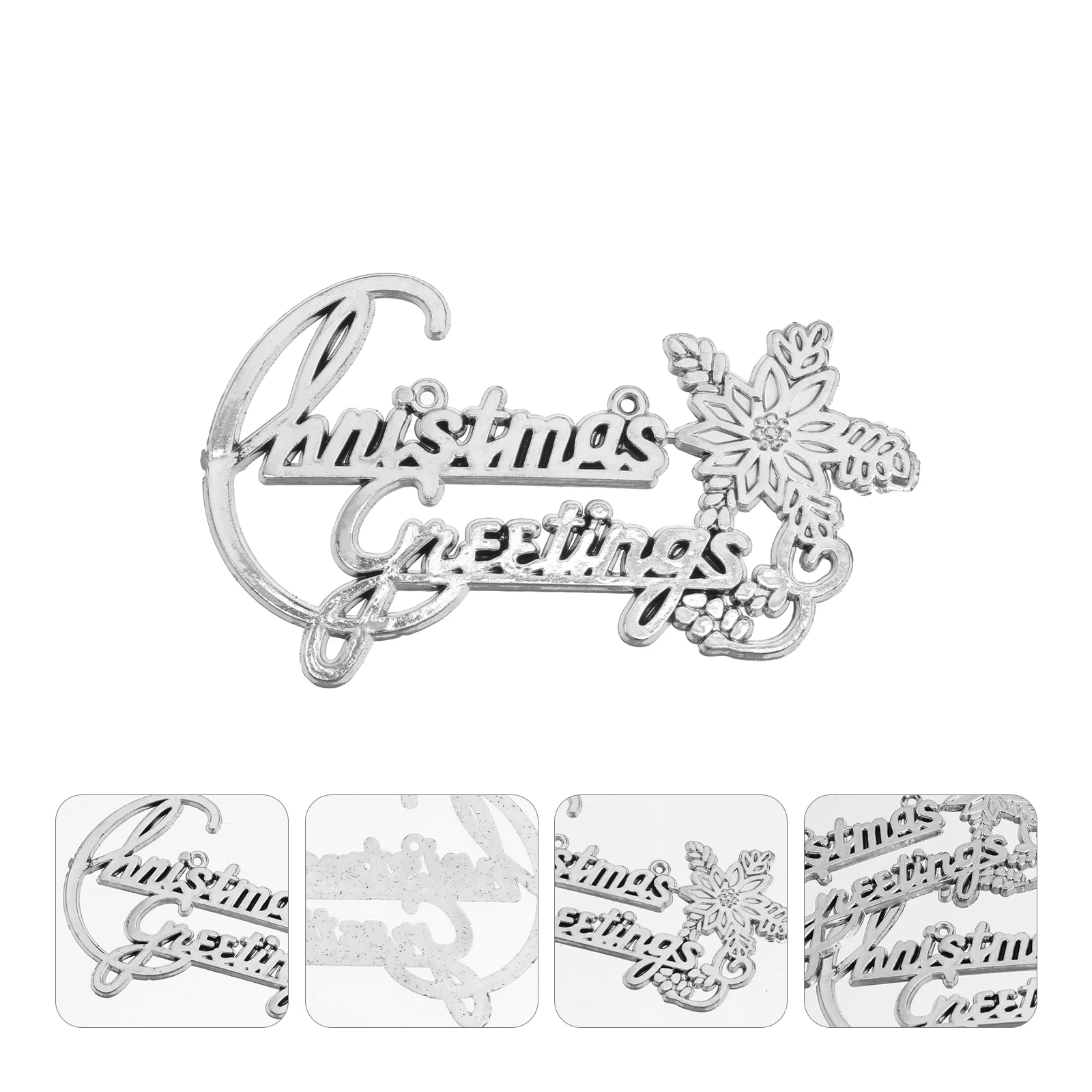 

30Pcs Merry Christmas Letter Tags Alphabet Decorations for Xmas Tree Party Event Photography Props Festive Decor