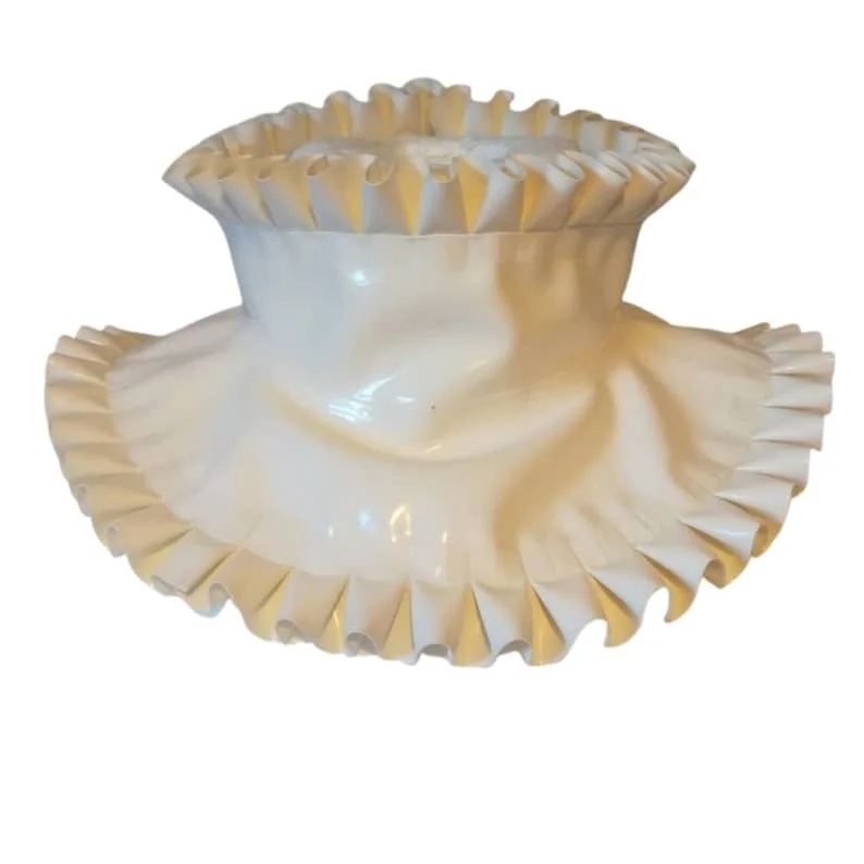 

Frilled Latex Choker a frilled latex collar customised