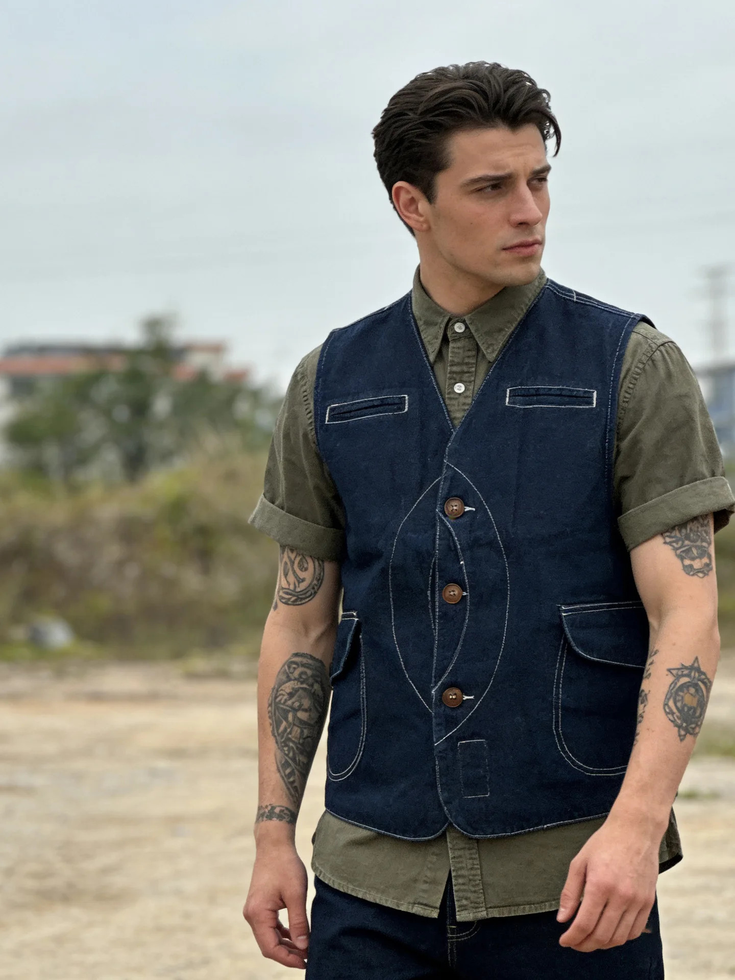 gilet-da-pesca-in-tela-stile-retro-italiano-gilet-da-lavoro-multi-tasca-da-cowboy-per-uomo-stile-americano-in-puro-cotone-di-spessore-regolare
