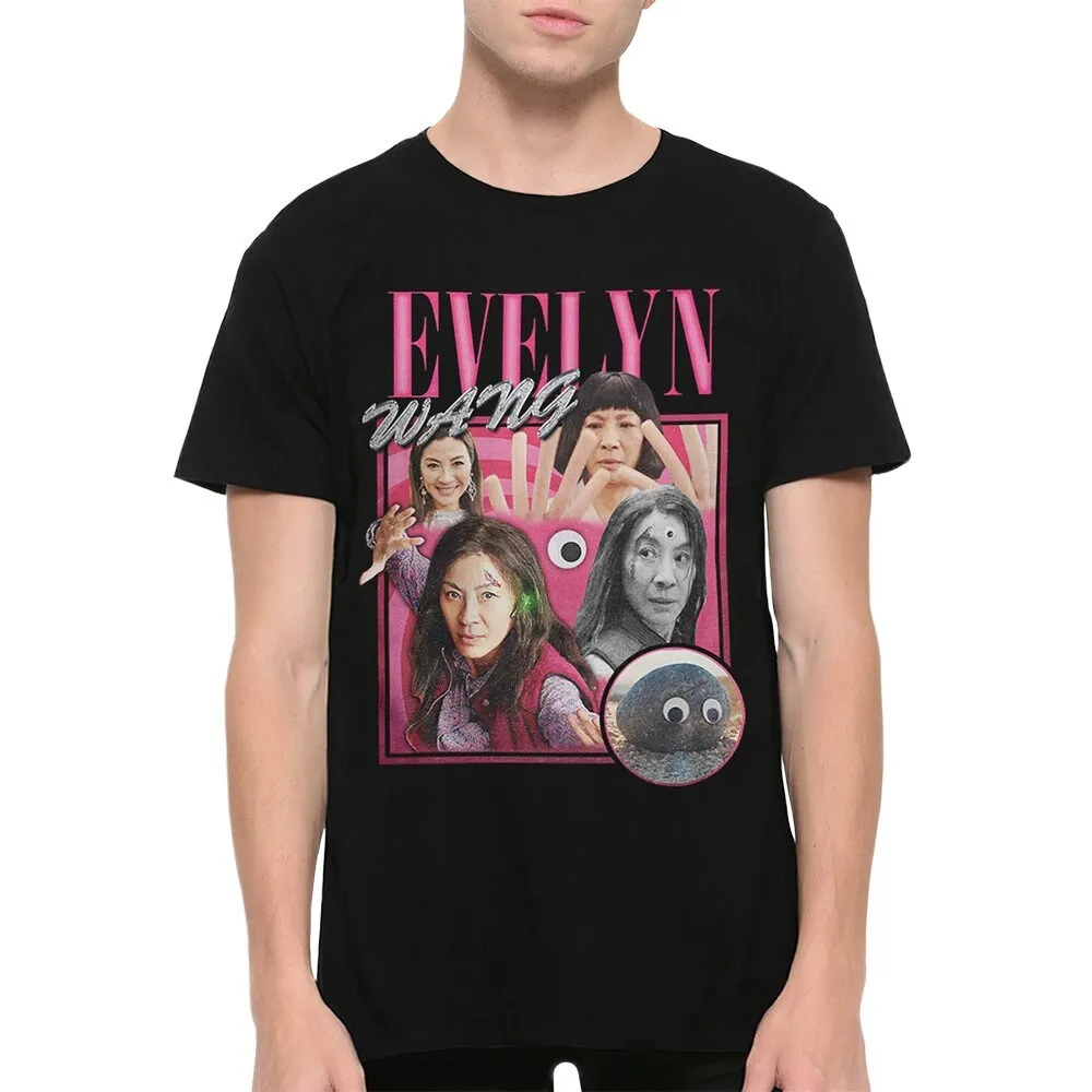 Evelyn Wang Everything Everywhere All at Once T-shirt, Michelle Yeoh Shirt, Men's Women's Sizes EVE-451244