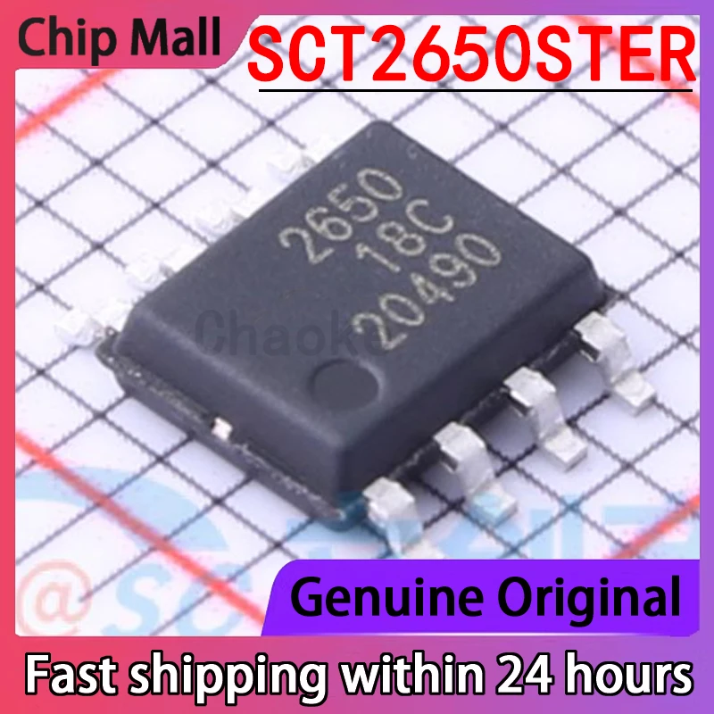 5 Stuks Nieuwe Originele Sct2650ster Pakket Esop8 DC-DC Power Chip