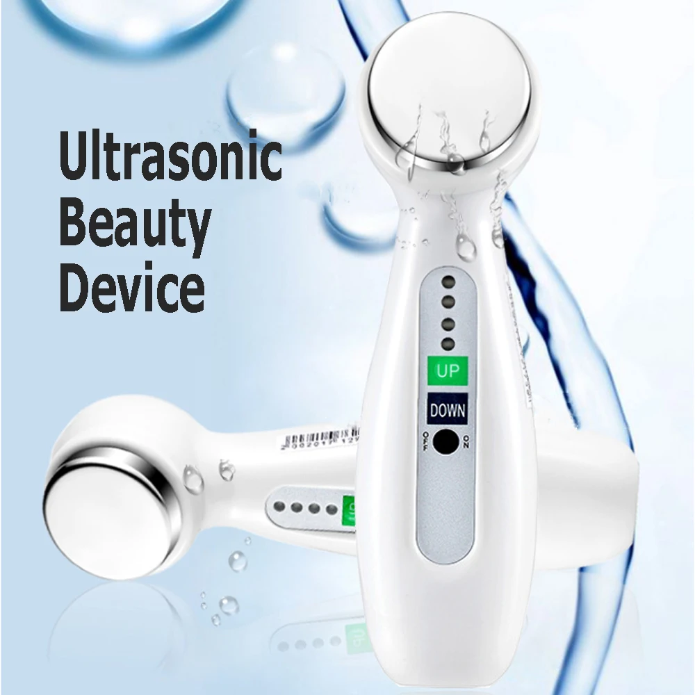 Limpiador Facial ultrasónico de cavitación de 1Mhz, adelgazante corporal, Spa, estiramiento de la piel, levantamiento, antiacné, eliminación de arrugas, masajeador de belleza