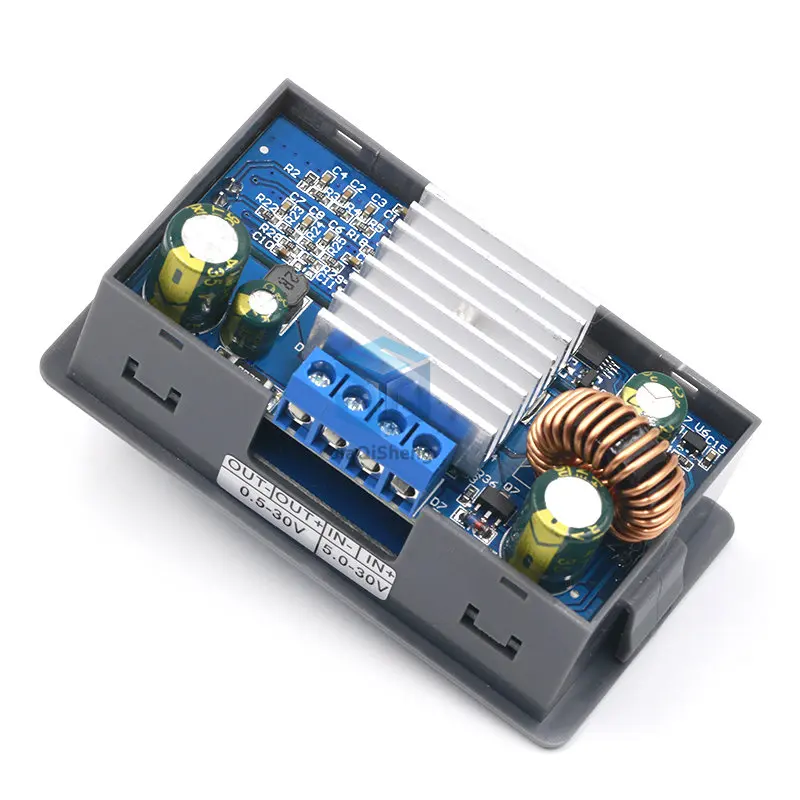 ZK-4KX CNC DC DC Buck Boost Converter CC CV 0.5-30V 4A Power Module Adjustable Regulated power supply For Solar Battery Charging