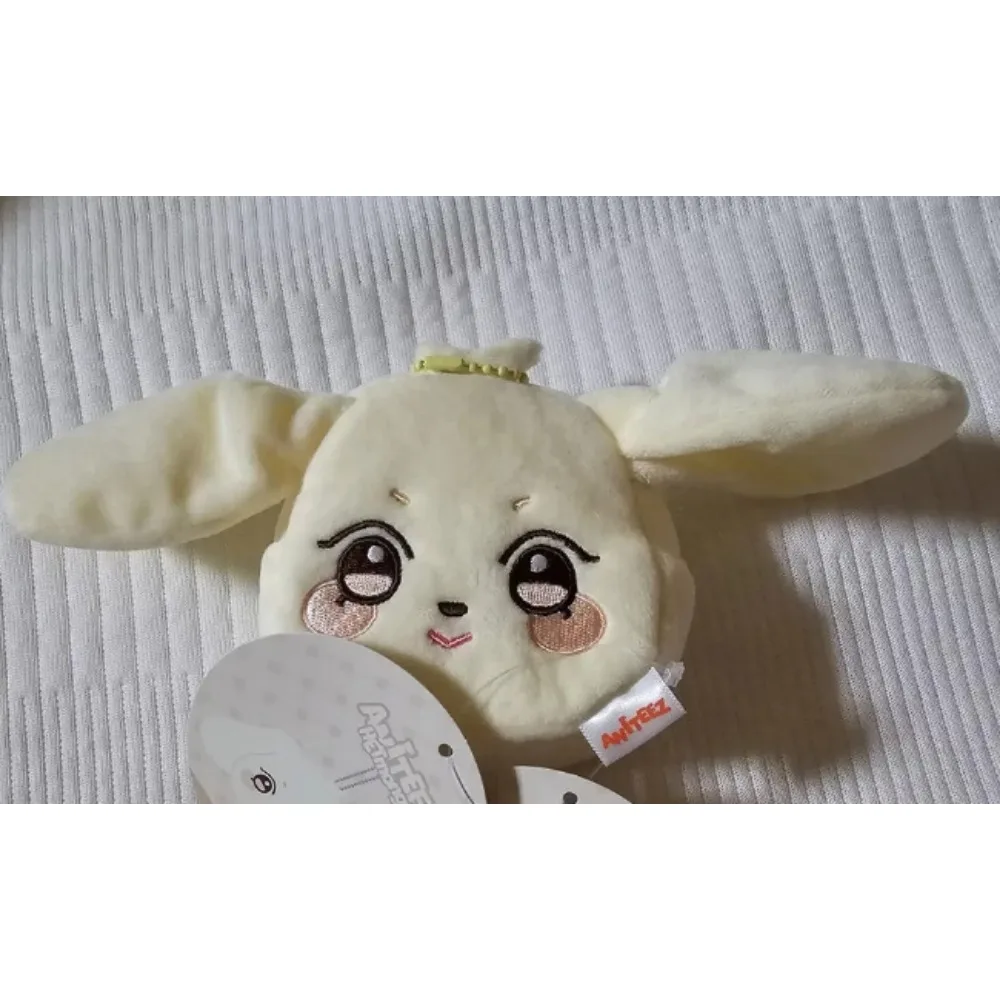 Kpop Ateez Aniteez Plush Coin Purse Kawaii Cartoon Animal Small Pouch Fashion Womens Headphone Case Cosmetic Travel Bags Gifts